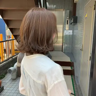 ミディアム 👑満足度1000% 重村　春奈👑のヘアスタイル