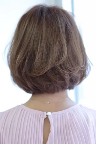 ミディアム カラー 似合わせカット 銀座/アライ カズヤのヘアスタイル