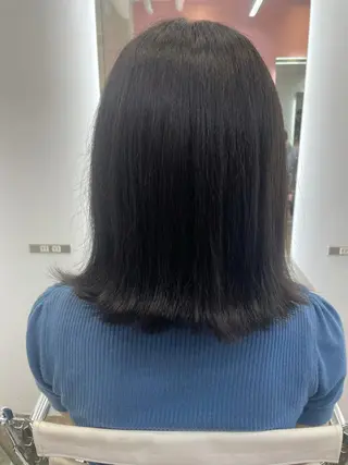 ミディアム 韓国×網紅ヘア 🤍りん🤍のヘアスタイル