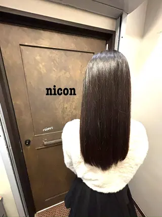 ロング 髪質改善 ヘッドスパのヘアスタイル