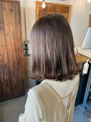 ミディアム slow✂︎ 矢野芹奈のヘアスタイル