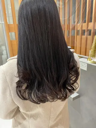 ロング パーマ ARMONY秋山輝也 コテ巻き風パーマ特化のヘアスタイル