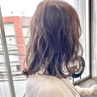 ミディアム カラー ヘアアレンジ 【ダメージレス施術】 【透明感】北村 拓也のヘアスタイル