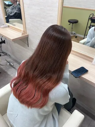 ロング NOA モデル募集中のヘアスタイル
