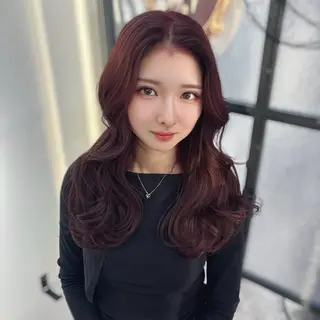 ロング カラー Ren. 🦋デザインカラーのヘアスタイル