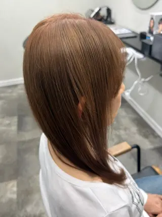 セミロング 堀水 康太のヘアスタイル