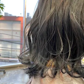 ミディアム カラー ヘアアレンジ 【ダメージレス施術】 【透明感】北村 拓也のヘアスタイル