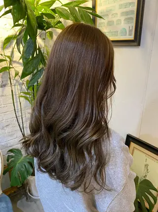 ロング カラー 長濱 俊のヘアスタイル