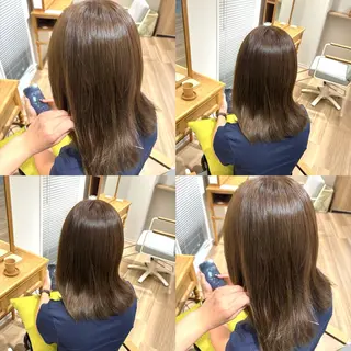 ミディアム カラー RINNO🌷透明感 カラー/髪質改善のヘアスタイル