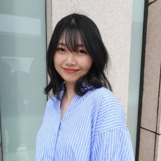 セミロング パーマ ❇️安達 優心❇️ レイヤー/艶髪特化のヘアスタイル