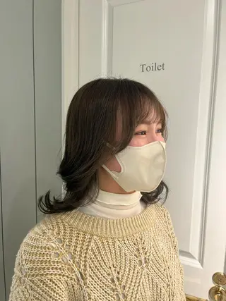 カラー 梅田酸性縮毛矯正/ 韓国ヘア/ユナ🩰のヘアスタイル