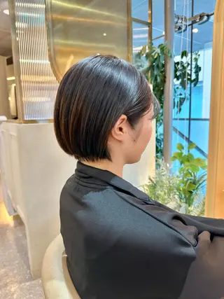 ショート 撮影モデル募集【くび れショートボブ】馨のヘアスタイル
