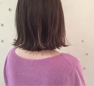 ミディアム 市川 千夏のヘアスタイル