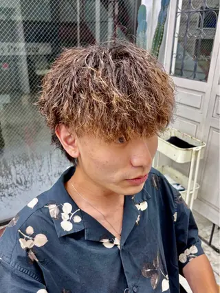 パーマ メンズ 🔥メンズパーマ特化 菅谷尚悠🔥のヘアスタイル