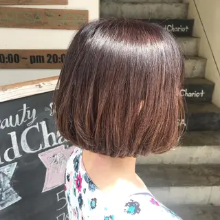 ミディアム 【指名No1】飯塚 宏美のヘアスタイル
