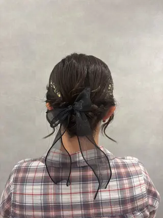 ヘアアレンジ ピンクカラーアレンジ 🩷AYANA🩷のヘアスタイル