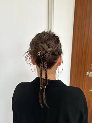 ヘアアレンジ 柳内 まゆのヘアスタイル