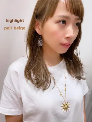 セミロング カラー アイブロウ 🍋黒瀬梨央の眉毛・アイブロウイメージ
