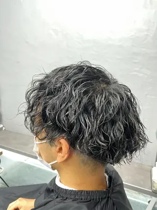 ショート カラー パーマ メンズ 🍃メンズヘア🍃 セヤシュウヘイのヘアスタイル