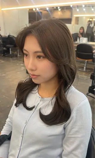 セミロング ✂韓国レイヤー 🦋みやび🪽のヘアスタイル