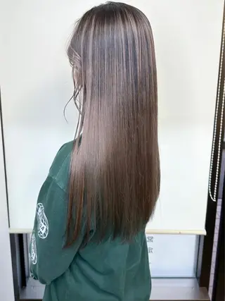 ロング カラー ブリーチカラー🫧 森　凪沙のヘアスタイル