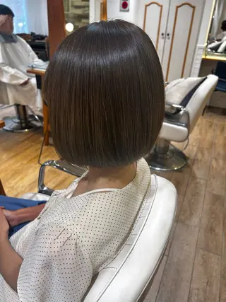 ショート カラー 縮毛矯正/カラー/ 松田健佑のヘアスタイル