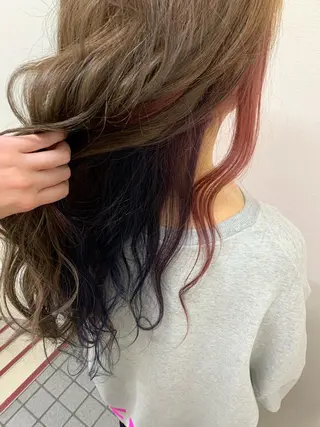 カラー 🫧美髪矯正🫧透明 感カラー🫧チサトのヘアスタイル