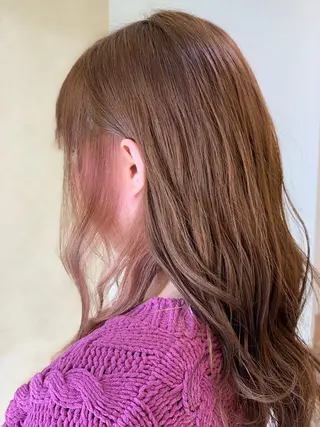 ロング カラー IORI #韓国ヘア#髪質改善のヘアスタイル