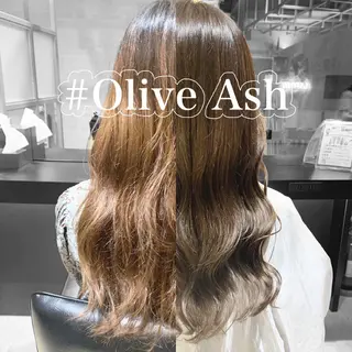 ロング カラー パーマ 眉毛スタイリング 松下すずの眉毛・アイブロウイメージ
