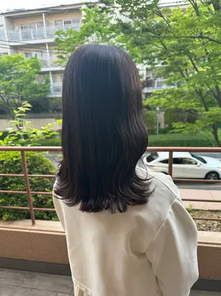 ミディアム カラー 艶カラー/ Nanamiのヘアスタイル