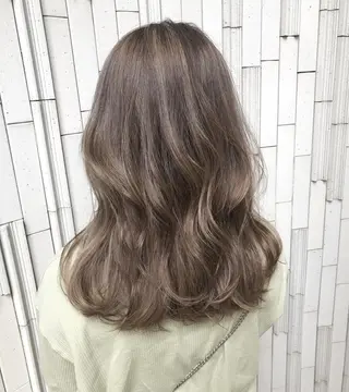セミロング カラー 🍊新宿南口🍊 ERINAのヘアスタイル