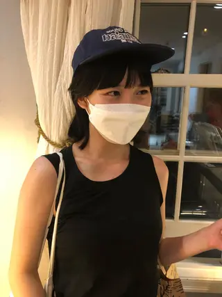 ミディアム eri kinjoのヘアスタイル