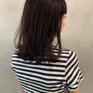 ミディアム カラー アンニュイヘア🪽 ayumiのヘアスタイル