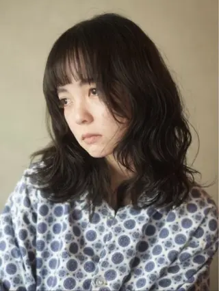パーマ Hair ruup 平良那生のヘアスタイル
