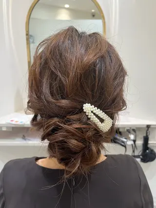 ヘアアレンジ nailsalon/ nagominowaのヘアスタイル