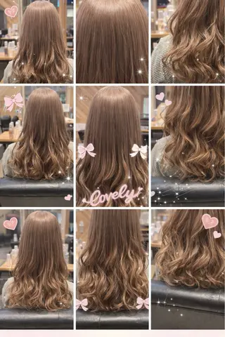 カラー 7日空きあり 透明感✨️さとりんのヘアスタイル