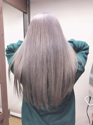 ロング カラー 森 健人のヘアスタイル