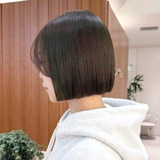 ミディアム カラー 渋谷ボブ特化 /田中航平のヘアスタイル