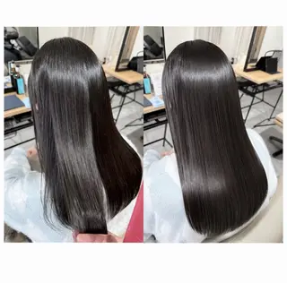 鶴ケ峰 透明感カラー葵🫧のヘアスタイル