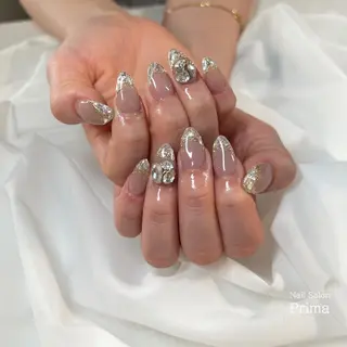 セミロング ネイル SalonPrima 西院Nail&Eyeのネイルデザイン
