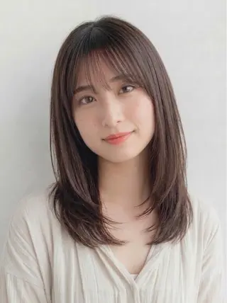 セミロング カラー maison ema 🌸Nodokaのヘアスタイル