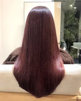 ロング カラー KAYO カラー得意です^^のヘアスタイル