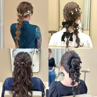 セミロング ヘアアレンジ owl（オウル） Momoのヘアスタイル