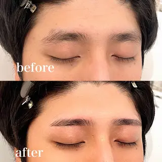 メンズ アイブロウ 八田 紗希の眉毛・アイブロウイメージ