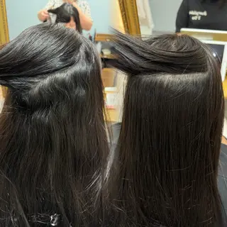 ロング 9月から綾瀬/ 内田志乃のヘアスタイル
