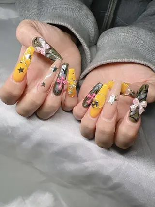 ネイル Lee Nails チップ長さだし専門店のネイルデザイン