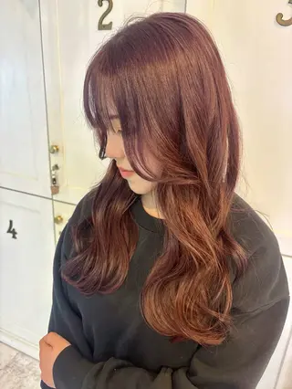 カラー 村瀬 美来のヘアスタイル