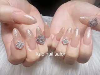 ネイル kao  パラジェル スカルプ/長さだしのネイルデザイン