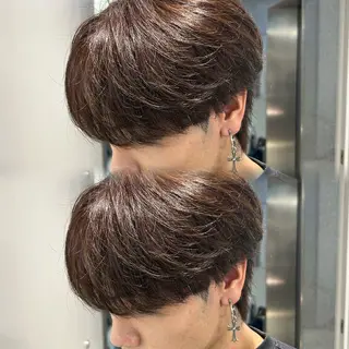 カラー メンズ 🎀淡色ガーリー🧁 透明感♡Nanamiのヘアスタイル