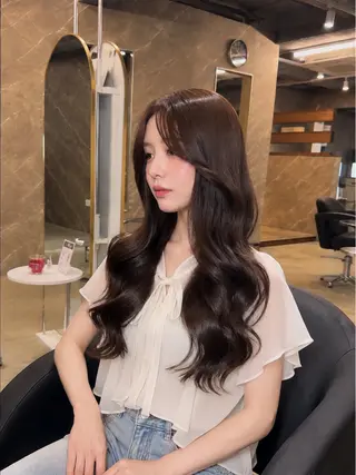 ロング カラー 髪質改善🫧 カラー特化/Hinaのヘアスタイル
